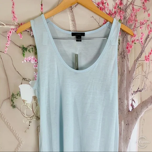 NEW J Crew Slouchy Tencel Tank Baby - Picture 2 of 9
